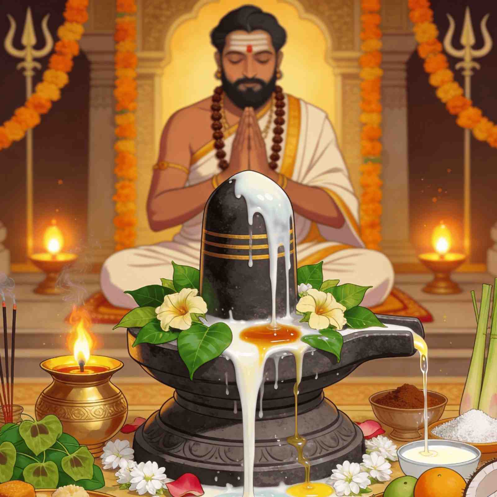 Rudrabhishek Puja – Sacred Vedic Worship of Lord Shiva